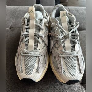 Adidas Light Gray Athletic Sneakers